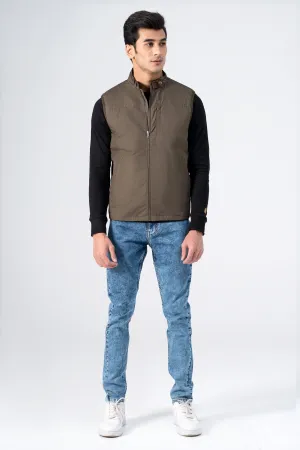 Wadded Cotton Jacket olive