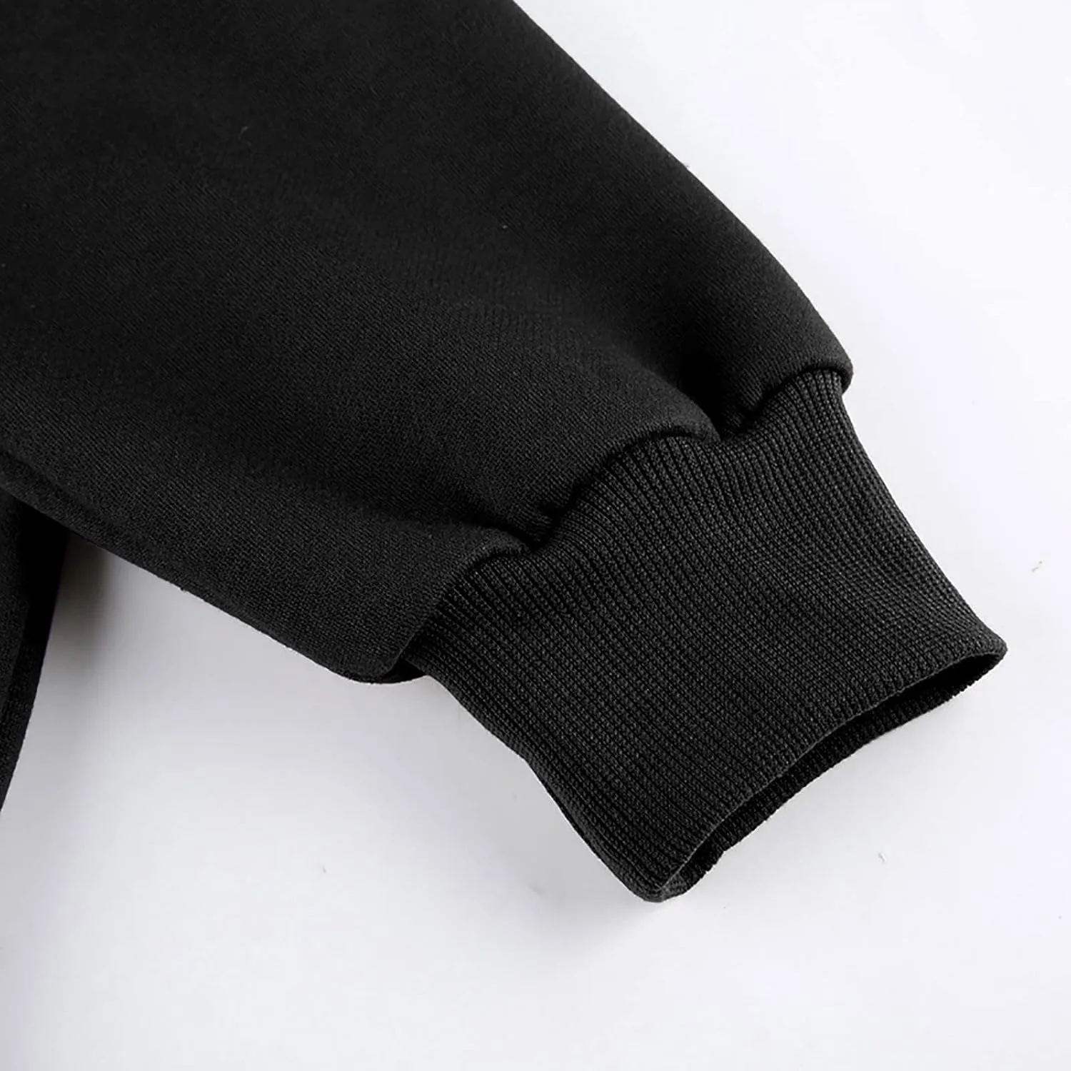Women Full Zip Up Oversized Hoodie Solid Color Sweatshirt Long Sleeve Sweater Trendy Teen Girls Clothing 2024