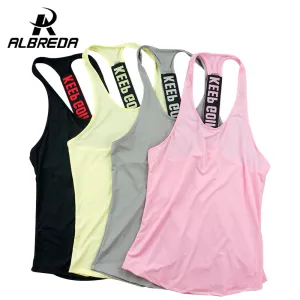 Women Sports Top / Vest - Professional Fitness Training: Running Quick-Drying Tank Top