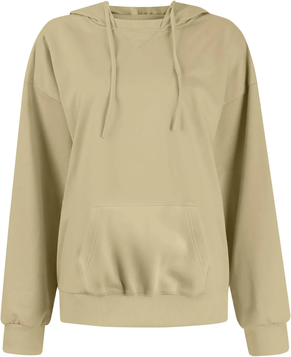 Womens Hoodies Pullover Oversized Comfy Soft Hooded Sweatshirts Winter Sweaters Plain Hoodie with Pockets