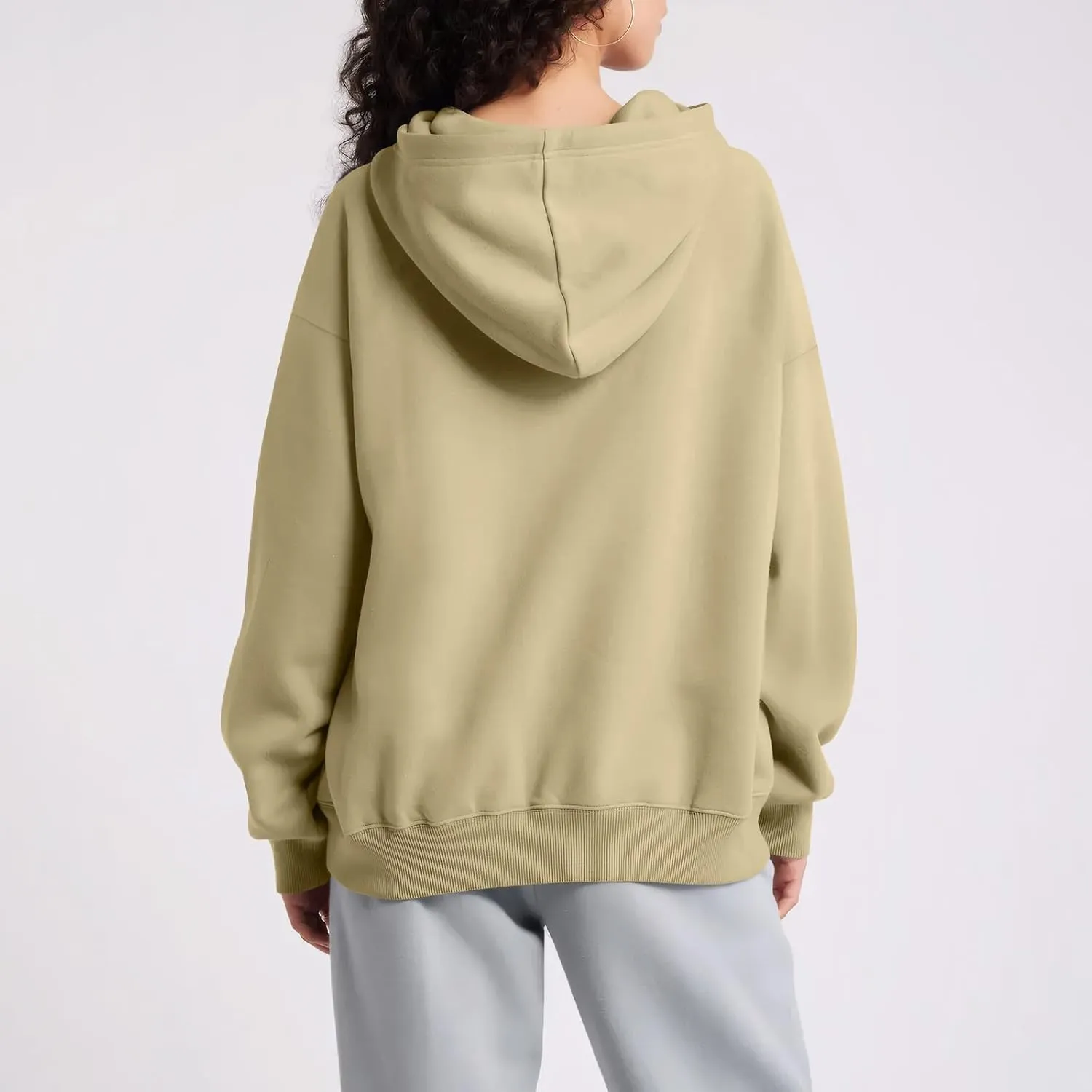 Womens Hoodies Pullover Oversized Comfy Soft Hooded Sweatshirts Winter Sweaters Plain Hoodie with Pockets